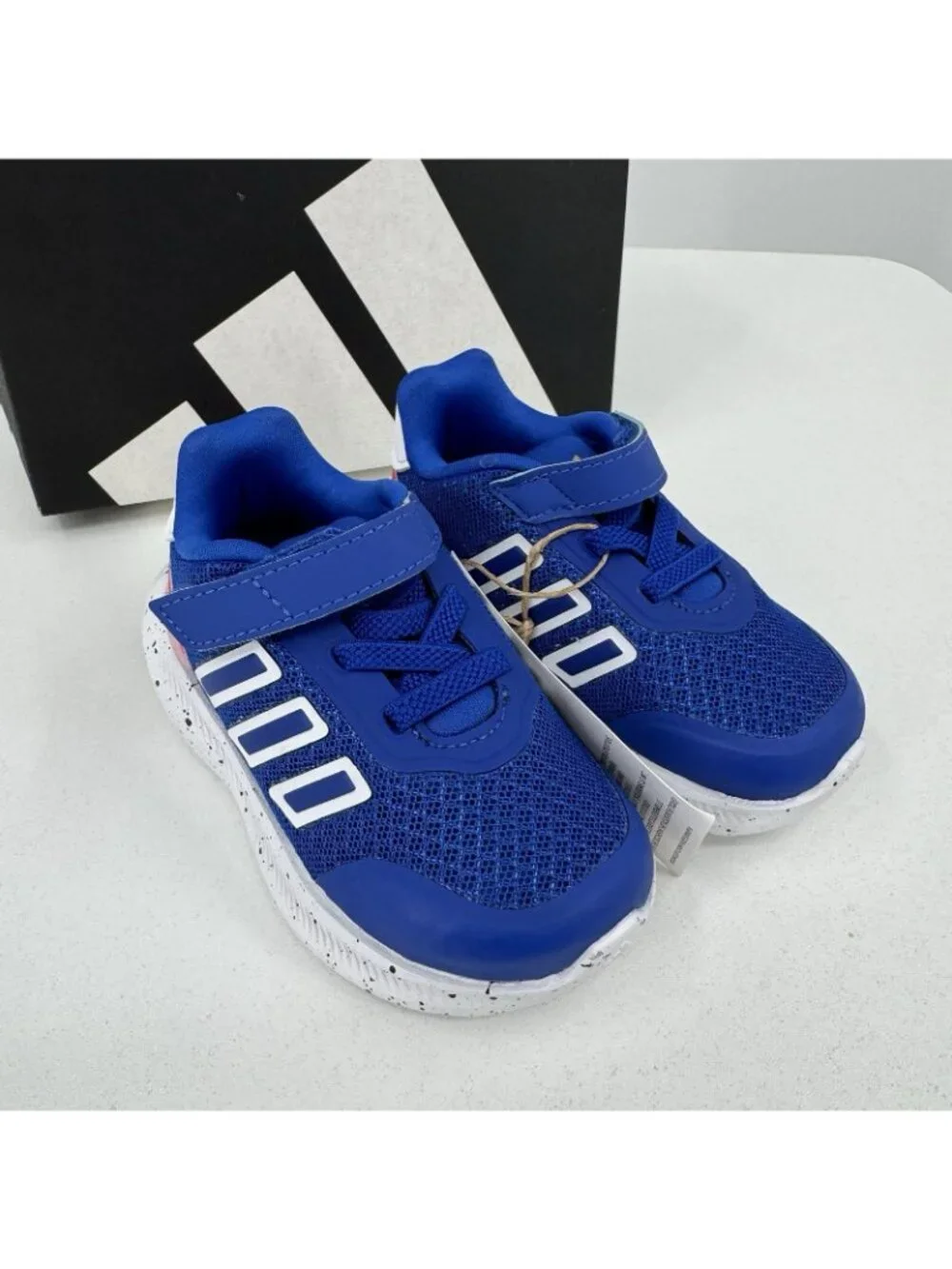 Adidas Infant Boys X_PLRPATH Sneakers size 5K Hook & Loop Athletic Shoes NWT